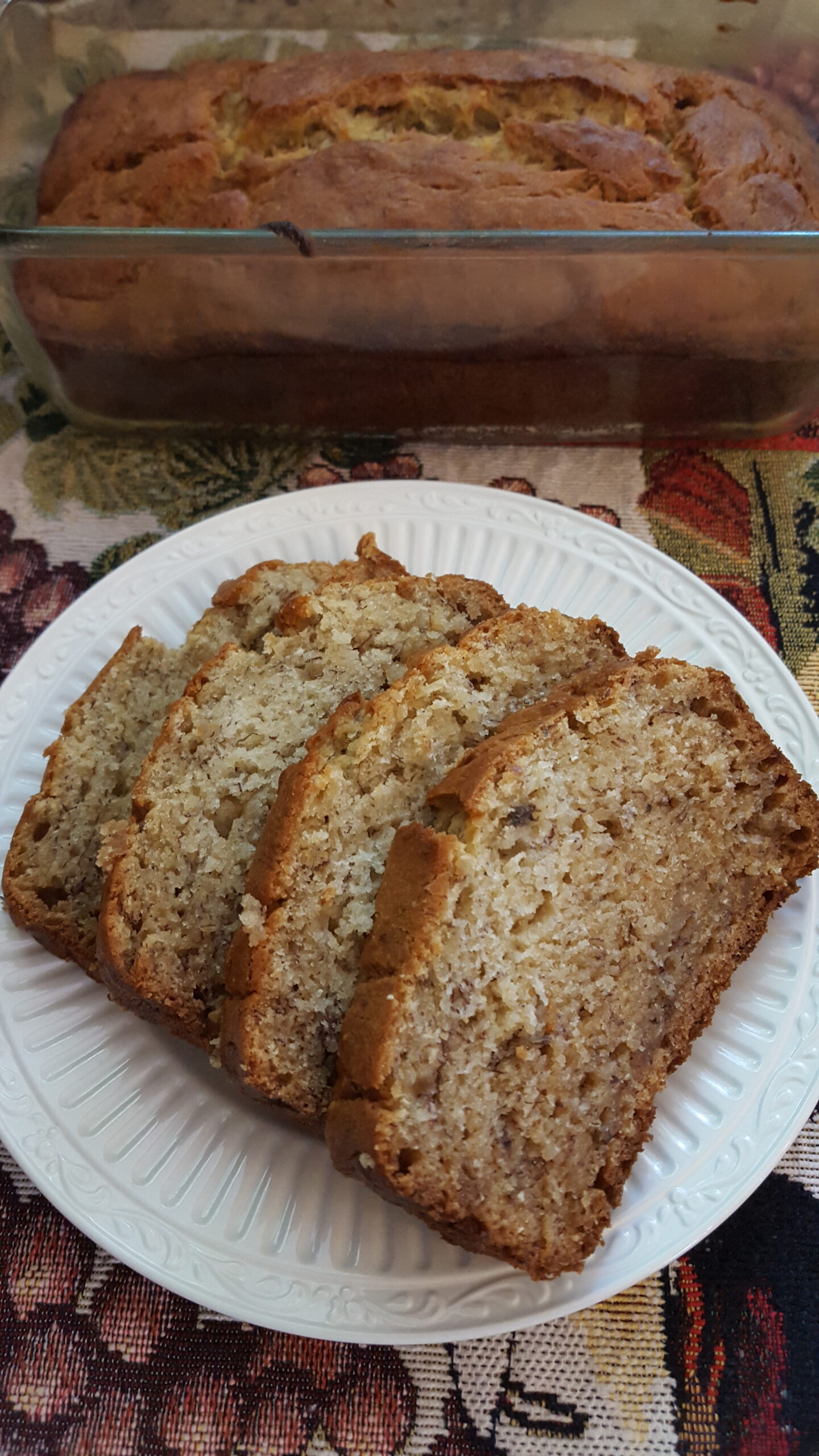 gluten free banana bread metric